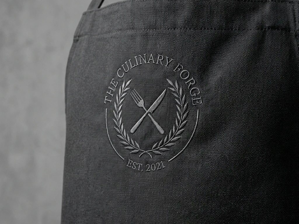 Gastronomie & Hotellerie — Kochwasch-resistente Stickerei