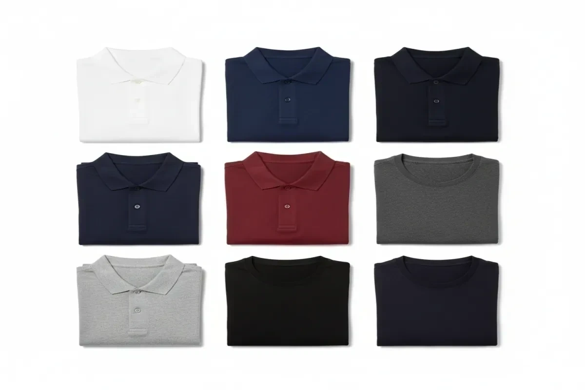 Verschiedene Textilien in neutralen Farben — Siluri Textilkatalog